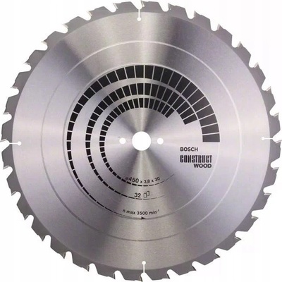 PILOVÝ KOTOUČ NA DŘEVO 450x30mm PRO CONSTRUCT WOOD BOSCH 2608640694