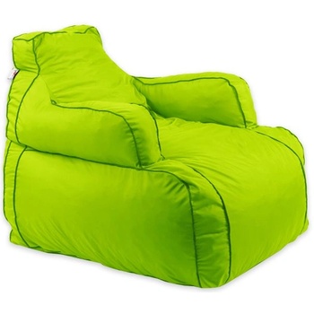 Pufrelax Геймърски фотьойл Player mini, водоустойчив - Зелен неон