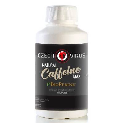 Czech Virus Natural Caffeine Max 100 kapslí