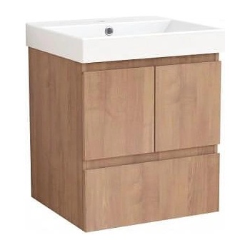 Inter Ceramic Конзолен PVC шкаф BETTINO-50 9047-50+УМИВ. 5953W-51CM, Inter Ceramic, 61.5x51x46см (9047-50+УМИВ. 5953W-51CM)