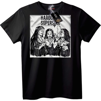 NOONEBRAND Тениска Монашески Рок - 2XL, White
