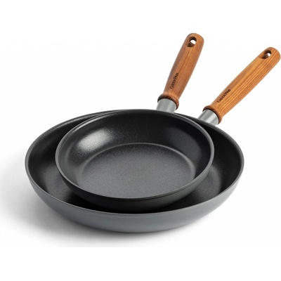 GreenPan Sada dvou pánví Mayflower Pro uhlově šedá 20 28 cm