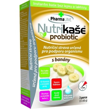 Nutrikaše probiotic s banány 180 g