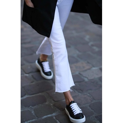 Vanda Novak Кожени маратонки Vanda Novak Grace (Grace.Black.whit)