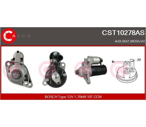 CASCO Štartér CST10278AS