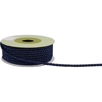 Provázek polyesterový 4mm x 4,6m vzor 2040 110-MODRÁ