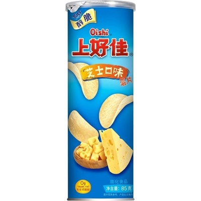 Oishi Cheese Cripsy Potato Chips 85 g