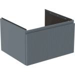 Ideal Standard Finesse - Шкаф за мивка, 60x51x37 см, 1 чекмедже, оребрено матово пепеляво синьо E3391UQ (E3391UQ)