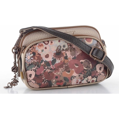 Anekke malá béžová/barevná crossbody kabelka 43653-445