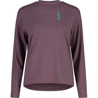 Maloja Дамска фланелка с дълъг ръкав за колоездене Maloja Women's VelivarM. Cycling jersey - Stormy Lilac - размер XL (156-3058-0615)