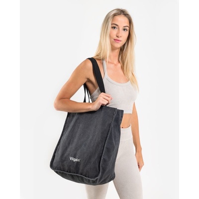 Vilgain Bavlnená taška vintage black 25 l