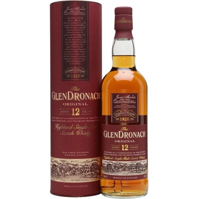 GlenDronach 12y 43% 0,7 l (holá láhev) – Zboží Mobilmania