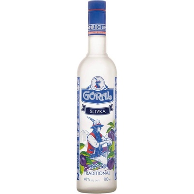 Goral Slivka Traditional 40% 0,7 l (čistá fľaša)
