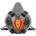 Portwest p421 tpr / Полумаска - сива m (p421grrs/m)