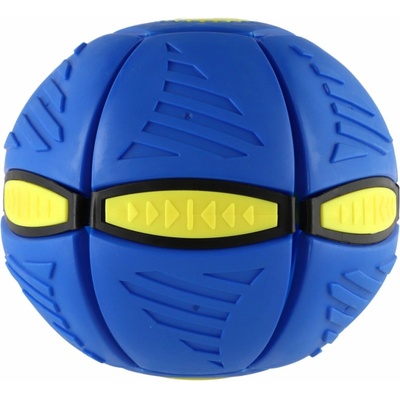 Teddies Disk Míč Hoď disk chyť míč! plast 22cm modrý na kartě 21,5x27x7cm