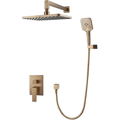 Inter Ceramic Месингов смесител за вграждане ict 8123191brush rose gold (8123191brush rose gold)