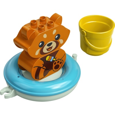 LEGO® DUPLO® 10964 Zábava vo vani : Plávajúca panda červená