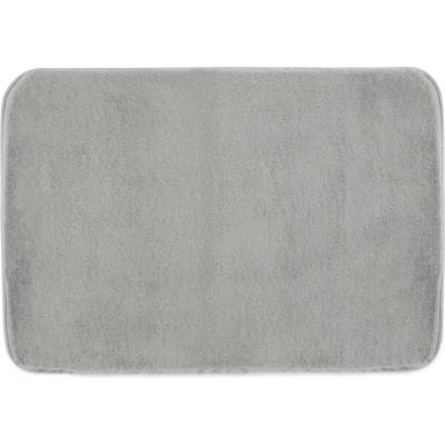 GEDY Постелка за баня GEDY Fuzzy, 40x60 см, сиво (000096FY4060089)