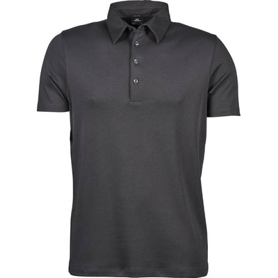 TEE JAYS tj1440 / Мъжка поло тениска от пима памук - тъмносива xl (18144067004)