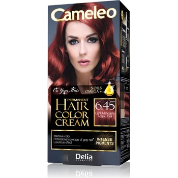Delia Cameleo barva na vlasy 6.45 světlý mahagon