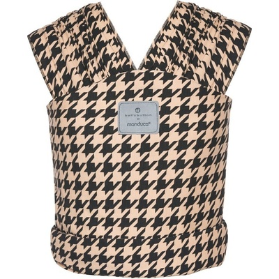 Manduca Wickelkinder Bellybutton by Manduca Sling Pepita Black – Zboží Dáma