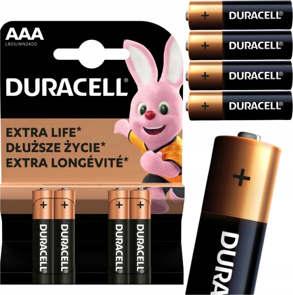 Duracell Basic AAA 4ks 10PP100005
