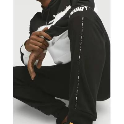 PUMA Essentials Block Tape Sweatpants Black
