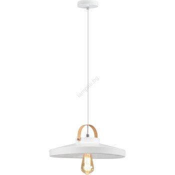 Auhilon Пендел NEXT 1xE27/60W/230V бял (AU0247)
