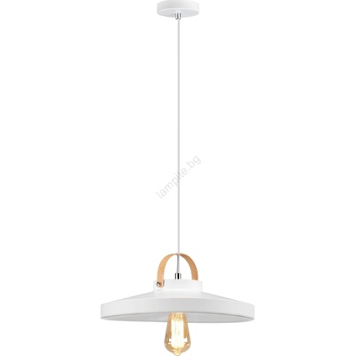 Auhilon Пендел NEXT 1xE27/60W/230V бял (AU0247)