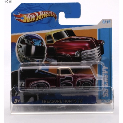 Mattel Hot Wheels 52 Chevy Treasure Hunt 1:64