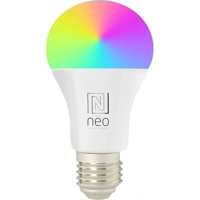 Immax NEO Smart žárovka LED E27 11W RGB+CCT barevná a bílá, stmívatelná, Zigbee 3.0
