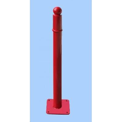 Ozdobný sloupek SIMPLE – kov, 920 mm, pevný s deskou