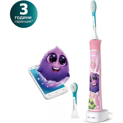 Philips Детска Умна Четка за Зъби с Bluetooth - Розова (ForKids)