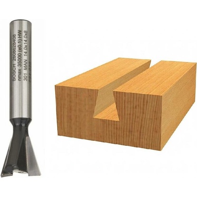 BOSCH rybinová fréza 8 mm