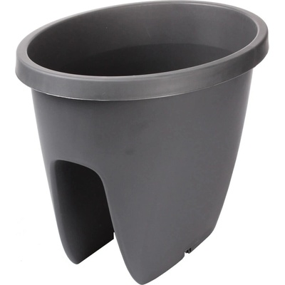 PLASTKON balkónový květináč OVI 60 cm antracit