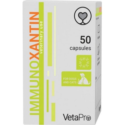 VetaPro ImmunoXantin výživový doplnok na posilnenie imunity pre psy a mačky 50 cps