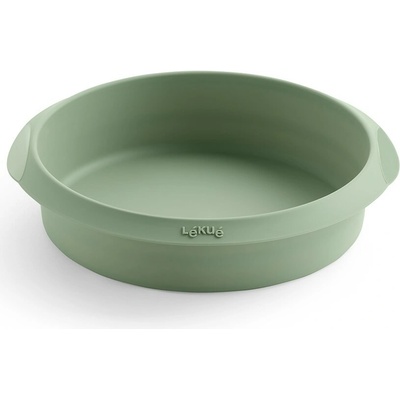 Lékué Forma na teplovzdušnú fritézu zelená silikónová 20 cm