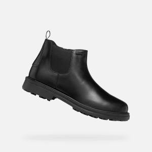 Geox Черни мъжки ботуши Geox Lagorai + Grip B A Geox | Cheren | МЪЖЕ | 43