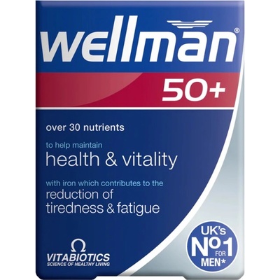 Vitabiotics Wellman 50+ [30 Таблетки]