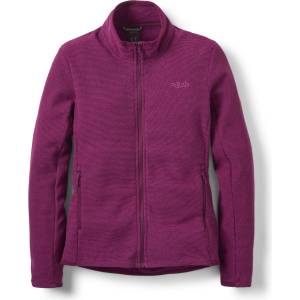 Rab Дамско поларено яке Rab Women's Stavel Jacket Fleece jacket - Mulberry - размер 38 (EU) (105-6216-0412)