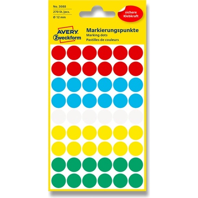 Avery Zweckform 3088 Kulaté etikety 270 etiket