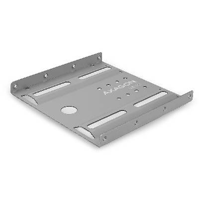 AXAGON kovový rámeček pro 1x 2,5" disk do 3,5" / RHD-125S / šedý RHD-125S
