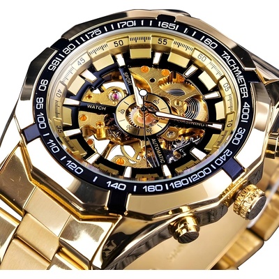 Forsining Часовник forsining to-14523 - Златен kp14523 (to-14523)