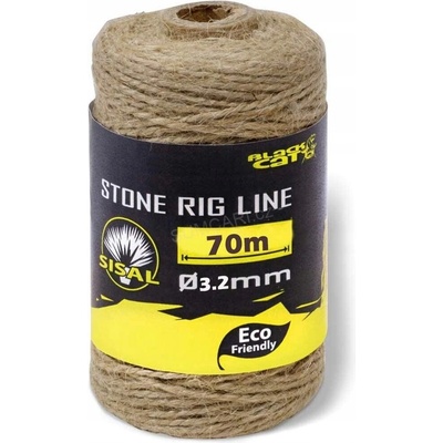 Black Cat Pletená Šnúra Stone Rig Line 70m 3,2mm