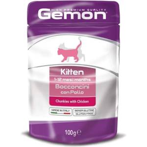Gemon Chicken Kitten - с пилешко месо за малки котки 1-12 месеца 100gr
