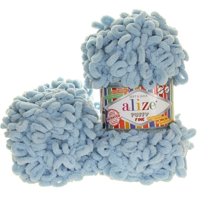 Alize Puffy Fine světle šedá 500
