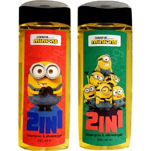  Minions Шампоан и душ гел 2в1 210мл - Боб и приятели (2167-2)