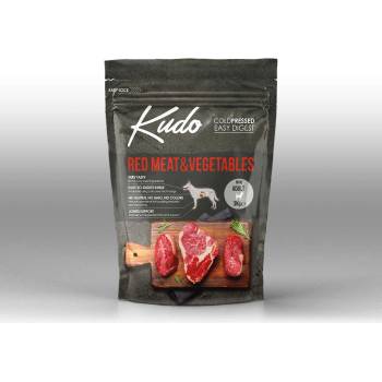 Kudo Low Grain Red Meat Mini Adult - Пълноценна суха храна за израснали кучета от мини породи с говеждо и свинско месо, 3 кг