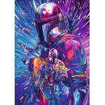 Ravensburger - Puzzle Star Wars: he Hyperspace Collection: The Mandalorian - 500 piese