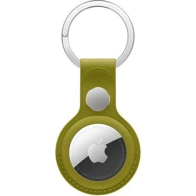 Apple FineWoven klíčenka na AirTag zelenožlutá MA7L4ZM/A